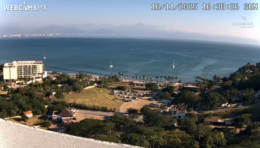 Nuevo Vallarta, Alamar Vallarta Playa La Manzanilla Beach Live Cam - Bahia de Banderas, Nayarit, Mexico