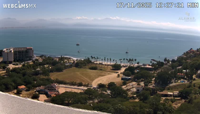Nuevo Vallarta, Alamar Vallarta Playa La Manzanilla Beach Live Cam - Bahia de Banderas, Nayarit, Mexico