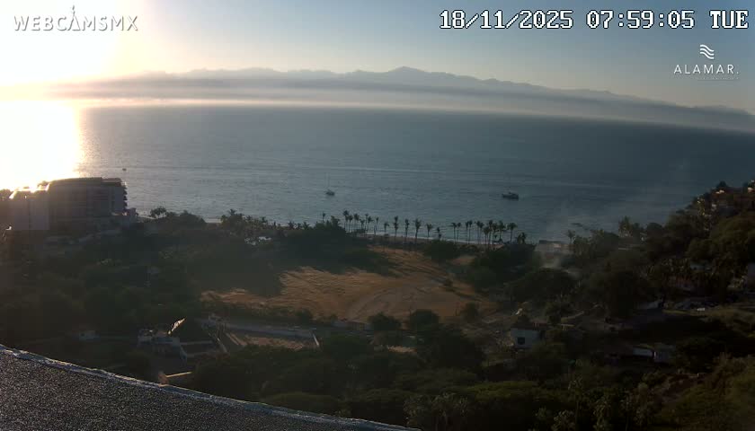 Nuevo Vallarta, Alamar Vallarta Playa La Manzanilla Beach Live Cam - Bahia de Banderas, Nayarit, Mexico