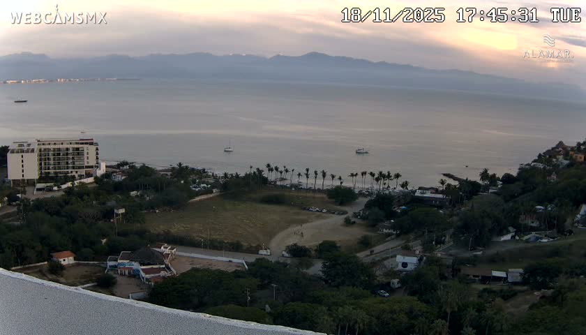 Nuevo Vallarta, Alamar Vallarta Playa La Manzanilla Beach Live Cam - Bahia de Banderas, Nayarit, Mexico