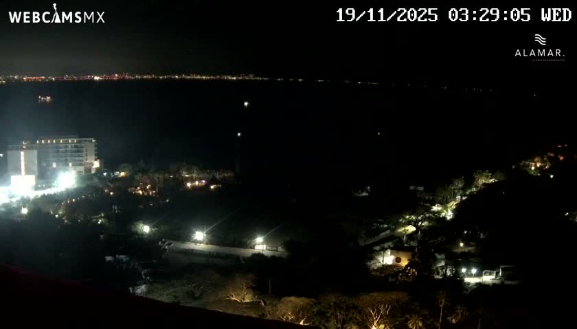 Nuevo Vallarta, Alamar Vallarta Playa La Manzanilla Beach Live Cam - Bahia de Banderas, Nayarit, Mexico