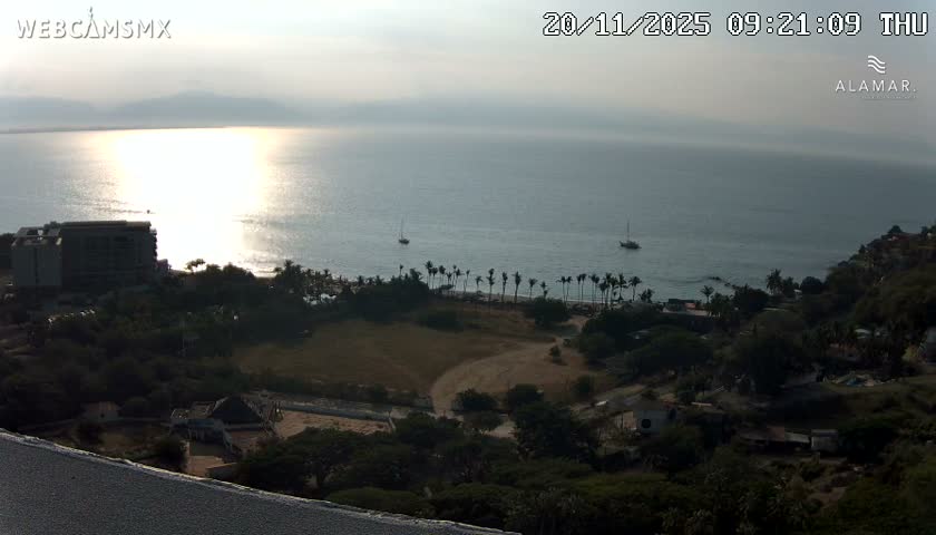 Nuevo Vallarta, Alamar Vallarta Playa La Manzanilla Beach Live Cam - Bahia de Banderas, Nayarit, Mexico