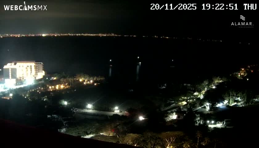 Nuevo Vallarta, Alamar Vallarta Playa La Manzanilla Beach Live Cam - Bahia de Banderas, Nayarit, Mexico