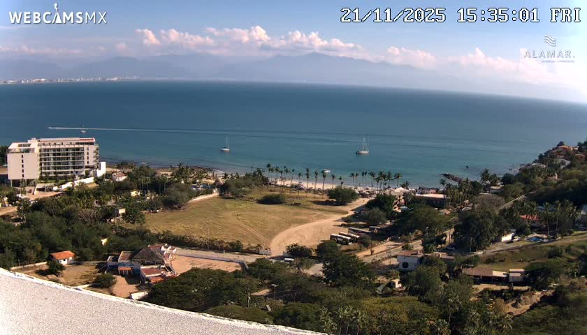 Nuevo Vallarta, Alamar Vallarta Playa La Manzanilla Beach Live Cam - Bahia de Banderas, Nayarit, Mexico