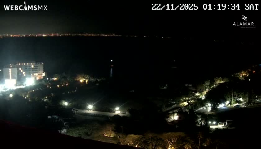 Nuevo Vallarta, Alamar Vallarta Playa La Manzanilla Beach Live Cam - Bahia de Banderas, Nayarit, Mexico