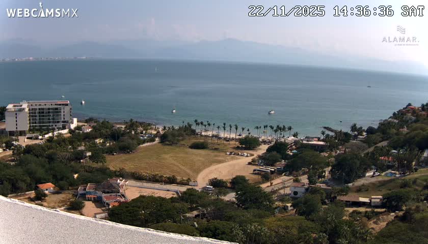 Nuevo Vallarta, Alamar Vallarta Playa La Manzanilla Beach Live Cam - Bahia de Banderas, Nayarit, Mexico