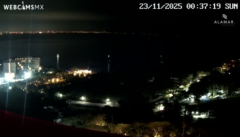 Nuevo Vallarta, Alamar Vallarta Playa La Manzanilla Beach Live Cam - Bahia de Banderas, Nayarit, Mexico