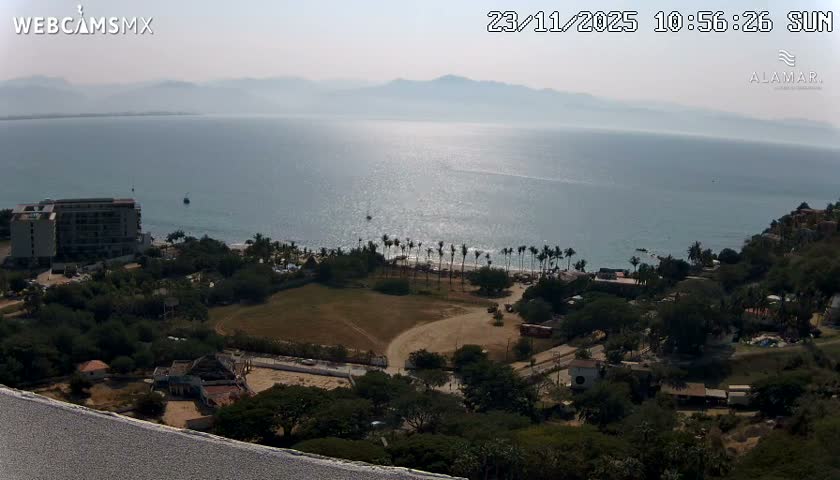 Nuevo Vallarta, Alamar Vallarta Playa La Manzanilla Beach Live Cam - Bahia de Banderas, Nayarit, Mexico