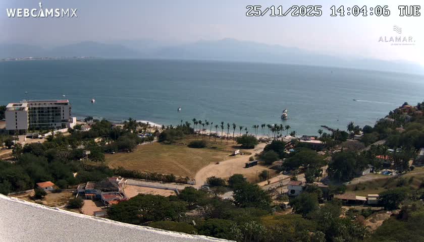 Nuevo Vallarta, Alamar Vallarta Playa La Manzanilla Beach Live Cam - Bahia de Banderas, Nayarit, Mexico
