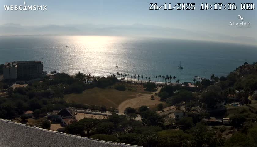 Nuevo Vallarta, Alamar Vallarta Playa La Manzanilla Beach Live Cam - Bahia de Banderas, Nayarit, Mexico