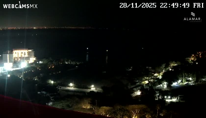 Nuevo Vallarta, Alamar Vallarta Playa La Manzanilla Beach Live Cam - Bahia de Banderas, Nayarit, Mexico
