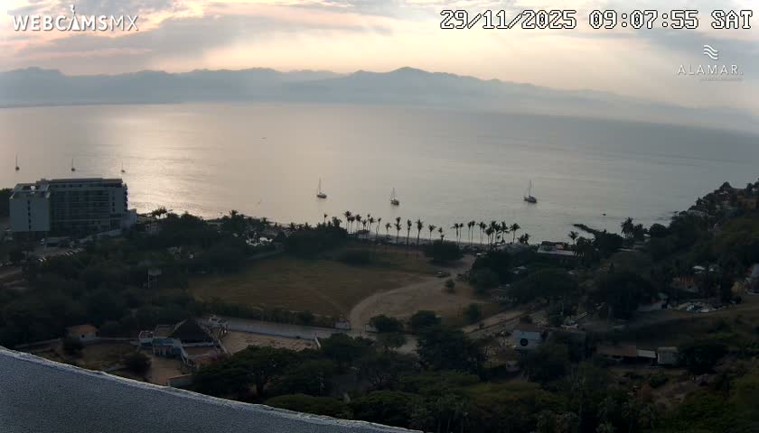 Nuevo Vallarta, Alamar Vallarta Playa La Manzanilla Beach Live Cam - Bahia de Banderas, Nayarit, Mexico
