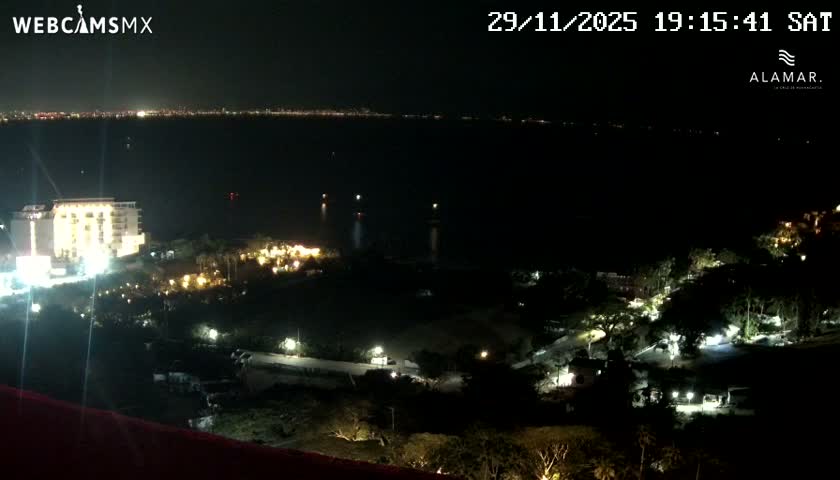 Nuevo Vallarta, Alamar Vallarta Playa La Manzanilla Beach Live Cam - Bahia de Banderas, Nayarit, Mexico