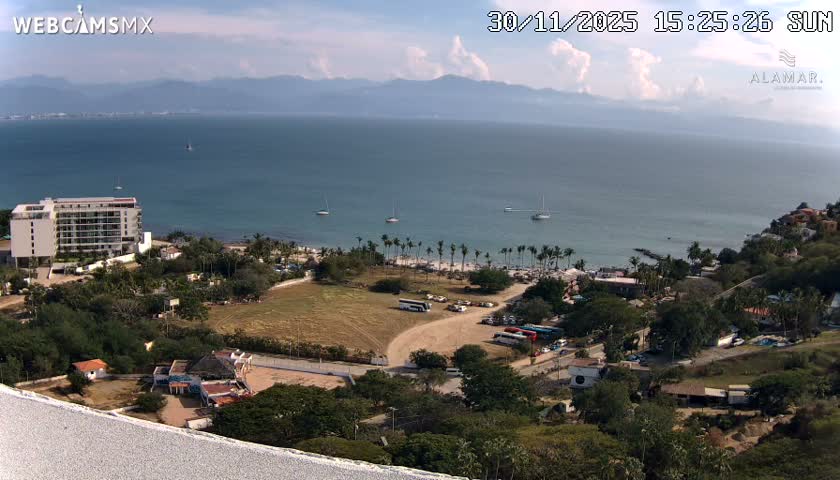 Nuevo Vallarta, Alamar Vallarta Playa La Manzanilla Beach Live Cam - Bahia de Banderas, Nayarit, Mexico