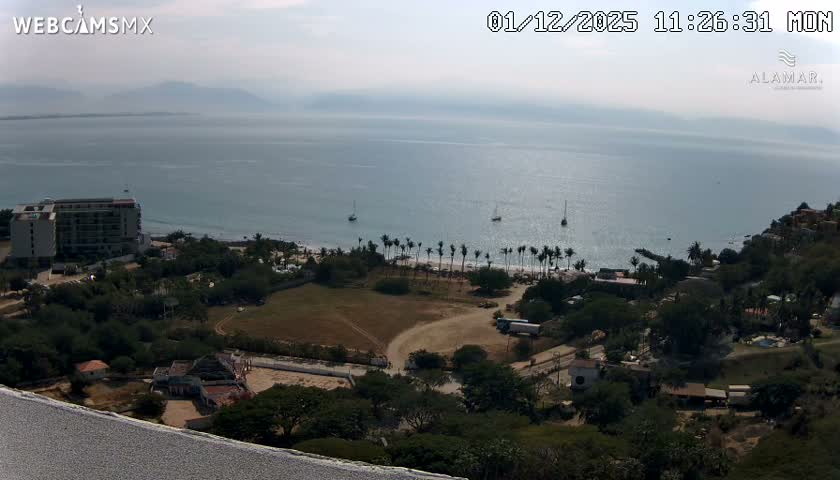 Nuevo Vallarta, Alamar Vallarta Playa La Manzanilla Beach Live Cam - Bahia de Banderas, Nayarit, Mexico