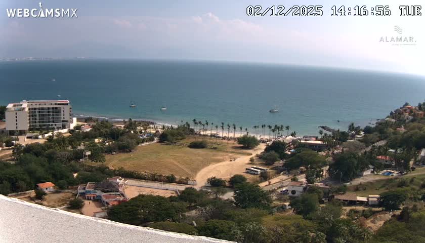 Nuevo Vallarta, Alamar Vallarta Playa La Manzanilla Beach Live Cam - Bahia de Banderas, Nayarit, Mexico