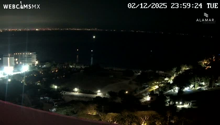 Nuevo Vallarta, Alamar Vallarta Playa La Manzanilla Beach Live Cam - Bahia de Banderas, Nayarit, Mexico