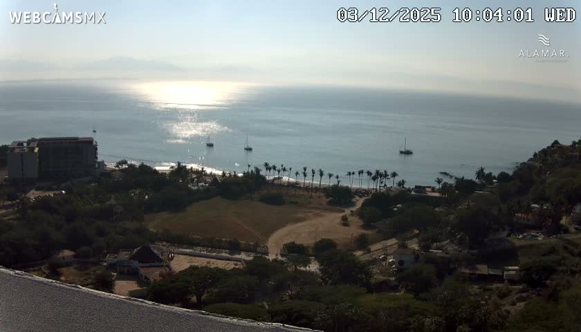 Nuevo Vallarta, Alamar Vallarta Playa La Manzanilla Beach Live Cam - Bahia de Banderas, Nayarit, Mexico