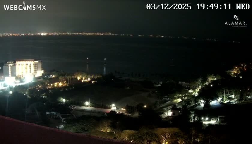 Nuevo Vallarta, Alamar Vallarta Playa La Manzanilla Beach Live Cam - Bahia de Banderas, Nayarit, Mexico
