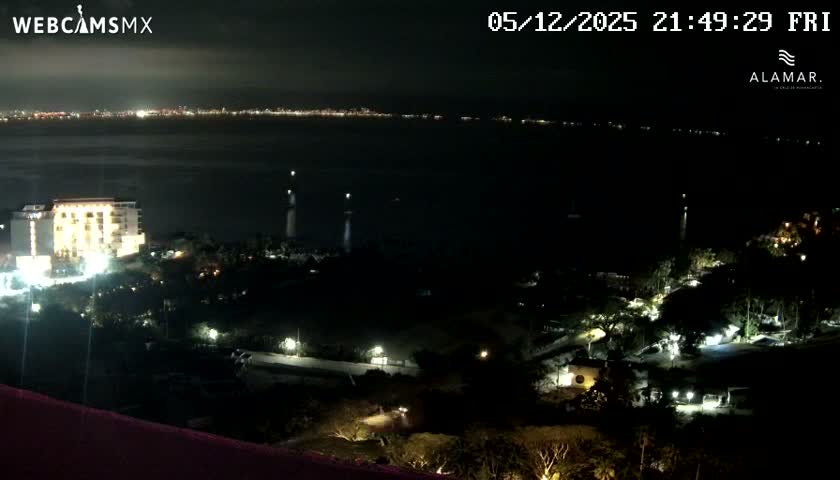 Nuevo Vallarta, Alamar Vallarta Playa La Manzanilla Beach Live Cam - Bahia de Banderas, Nayarit, Mexico