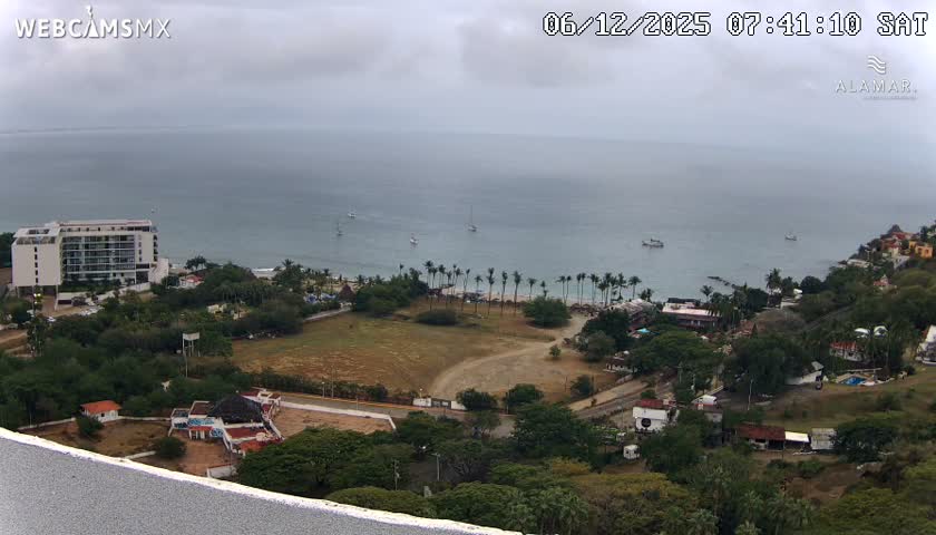 Nuevo Vallarta, Alamar Vallarta Playa La Manzanilla Beach Live Cam - Bahia de Banderas, Nayarit, Mexico