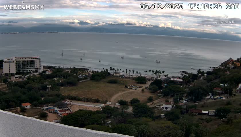 Nuevo Vallarta, Alamar Vallarta Playa La Manzanilla Beach Live Cam - Bahia de Banderas, Nayarit, Mexico
