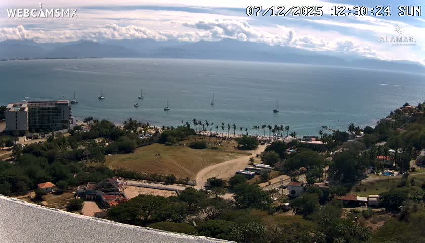 Nuevo Vallarta, Alamar Vallarta Playa La Manzanilla Beach Live Cam - Bahia de Banderas, Nayarit, Mexico