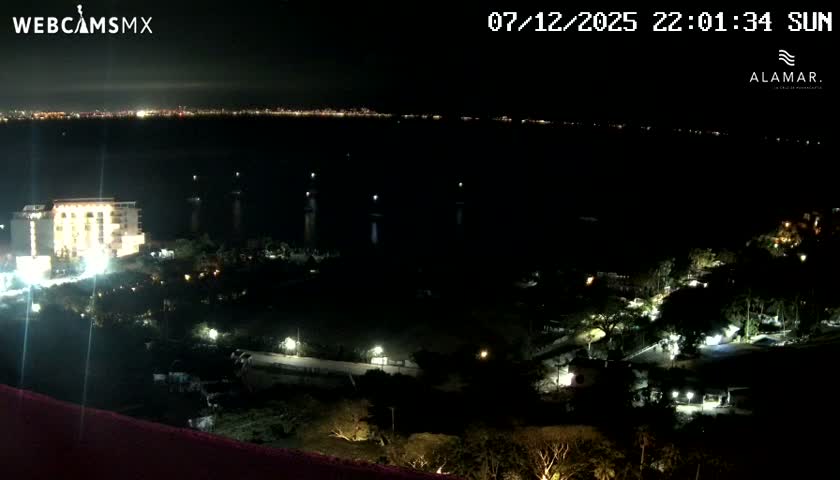 Nuevo Vallarta, Alamar Vallarta Playa La Manzanilla Beach Live Cam - Bahia de Banderas, Nayarit, Mexico