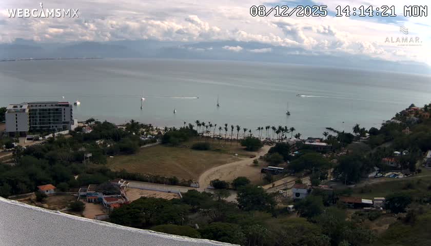 Nuevo Vallarta, Alamar Vallarta Playa La Manzanilla Beach Live Cam - Bahia de Banderas, Nayarit, Mexico