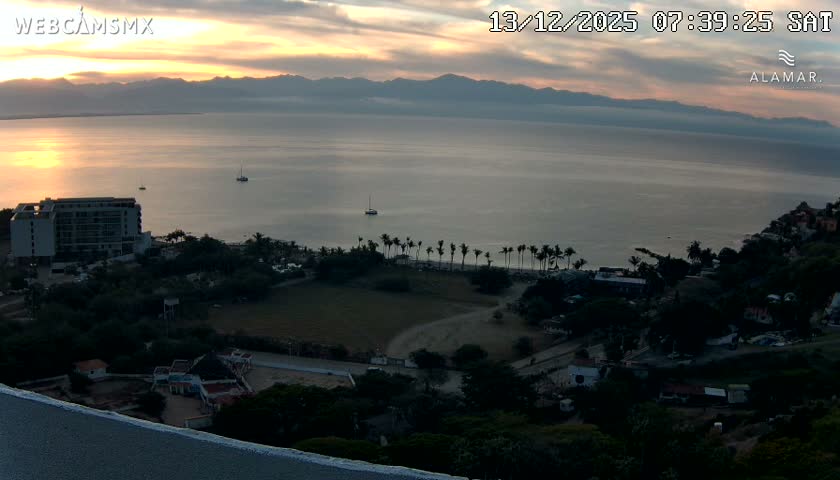 Nuevo Vallarta, Alamar Vallarta Playa La Manzanilla Beach Live Cam - Bahia de Banderas, Nayarit, Mexico