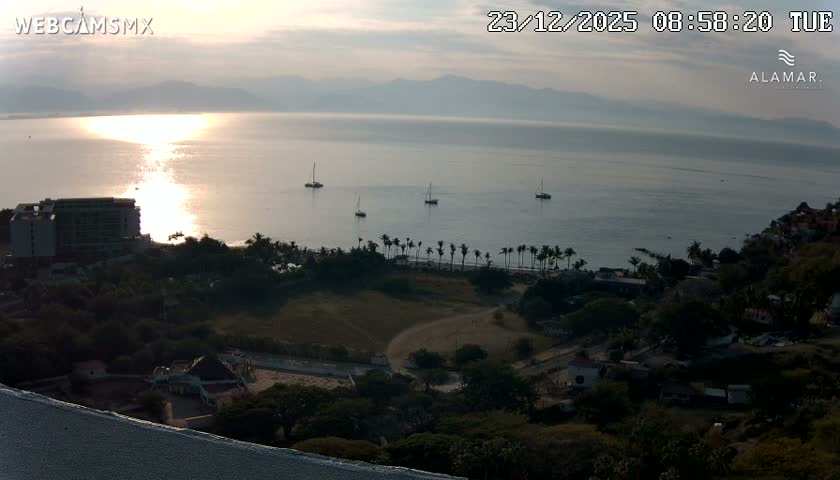 Nuevo Vallarta, Alamar Vallarta Playa La Manzanilla Beach Live Cam - Bahia de Banderas, Nayarit, Mexico