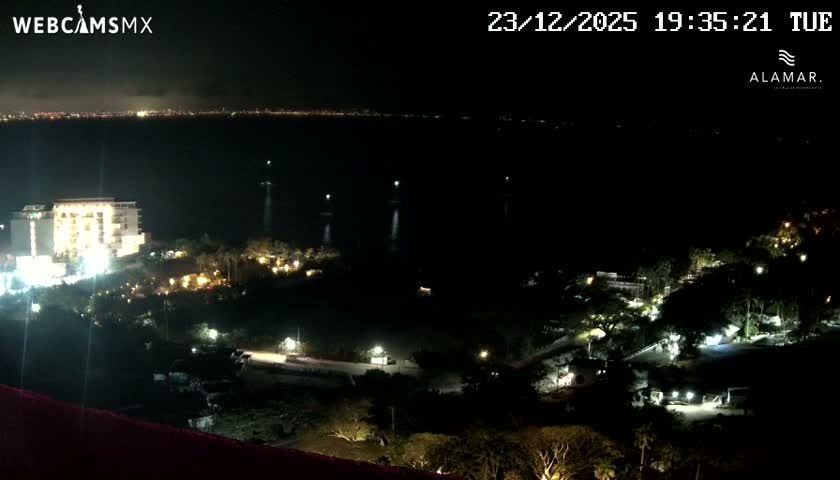 Nuevo Vallarta, Alamar Vallarta Playa La Manzanilla Beach Live Cam - Bahia de Banderas, Nayarit, Mexico
