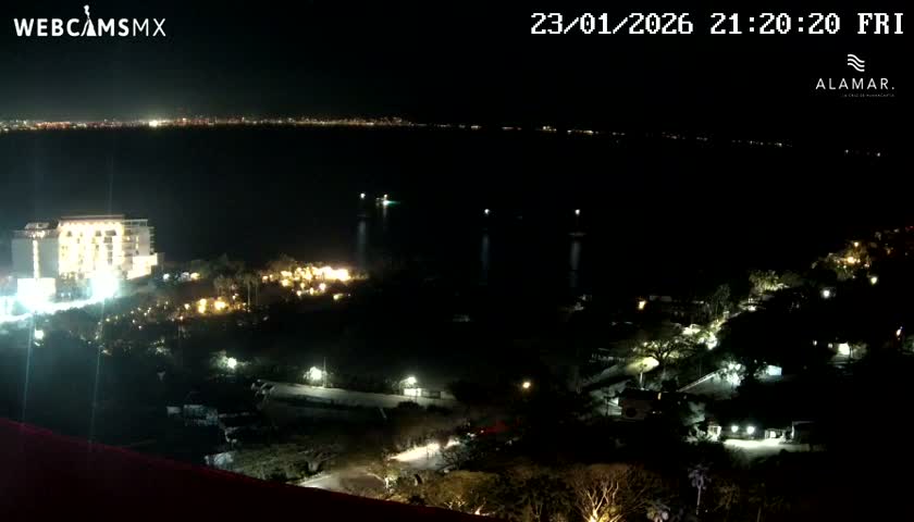 Nuevo Vallarta, Alamar Vallarta Playa La Manzanilla Beach Live Cam - Bahia de Banderas, Nayarit, Mexico