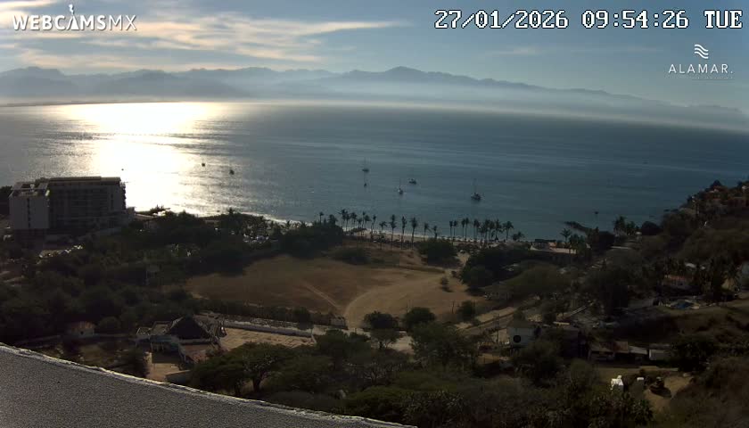Nuevo Vallarta, Alamar Vallarta Playa La Manzanilla Beach Live Cam - Bahia de Banderas, Nayarit, Mexico