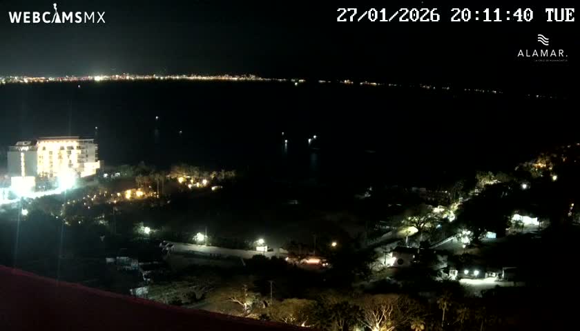 Nuevo Vallarta, Alamar Vallarta Playa La Manzanilla Beach Live Cam - Bahia de Banderas, Nayarit, Mexico