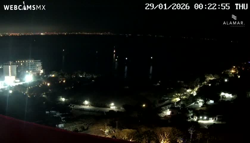 Nuevo Vallarta, Alamar Vallarta Playa La Manzanilla Beach Live Cam - Bahia de Banderas, Nayarit, Mexico