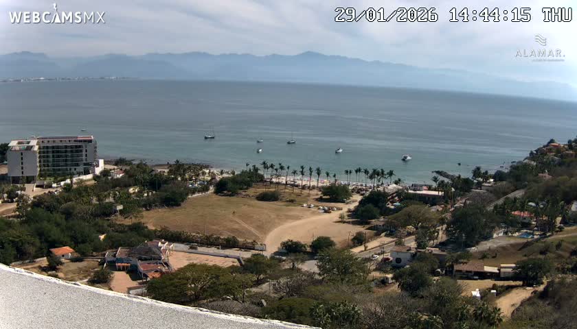 Nuevo Vallarta, Alamar Vallarta Playa La Manzanilla Beach Live Cam - Bahia de Banderas, Nayarit, Mexico