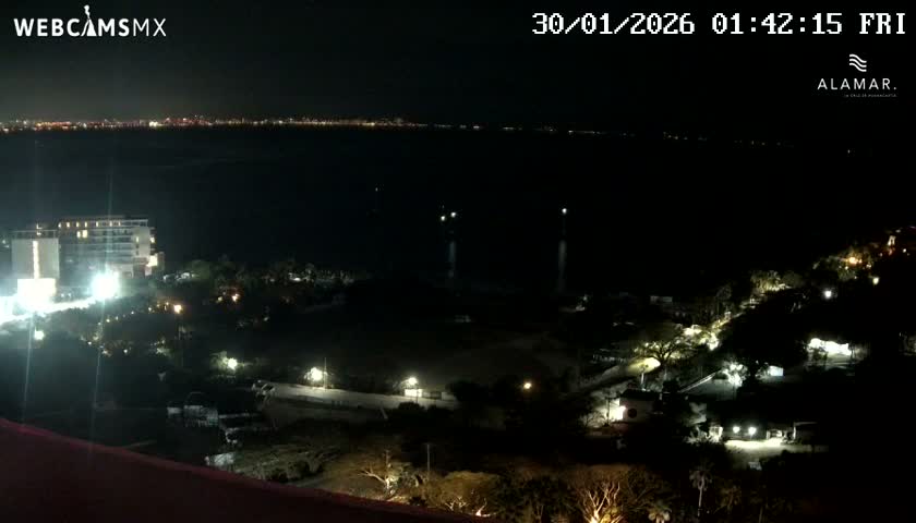 Nuevo Vallarta, Alamar Vallarta Playa La Manzanilla Beach Live Cam - Bahia de Banderas, Nayarit, Mexico
