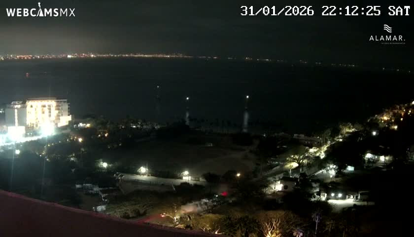 Nuevo Vallarta, Alamar Vallarta Playa La Manzanilla Beach Live Cam - Bahia de Banderas, Nayarit, Mexico