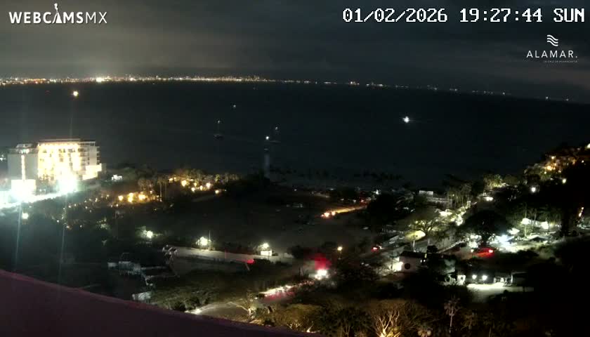 Nuevo Vallarta, Alamar Vallarta Playa La Manzanilla Beach Live Cam - Bahia de Banderas, Nayarit, Mexico