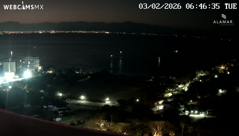 Nuevo Vallarta, Alamar Vallarta Playa La Manzanilla Beach Live Cam - Bahia de Banderas, Nayarit, Mexico