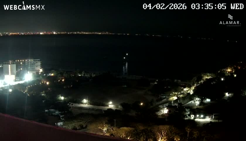 Nuevo Vallarta, Alamar Vallarta Playa La Manzanilla Beach Live Cam - Bahia de Banderas, Nayarit, Mexico