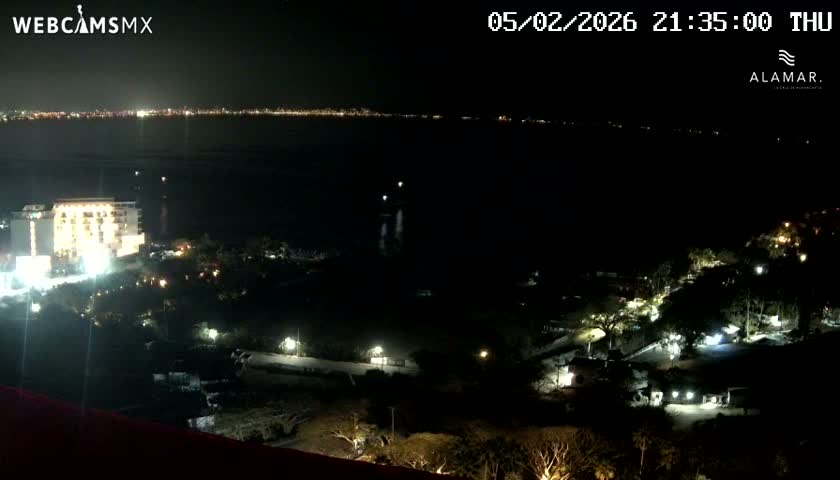 Nuevo Vallarta, Alamar Vallarta Playa La Manzanilla Beach Live Cam - Bahia de Banderas, Nayarit, Mexico