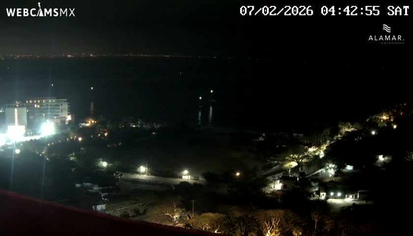 Nuevo Vallarta, Alamar Vallarta Playa La Manzanilla Beach Live Cam - Bahia de Banderas, Nayarit, Mexico