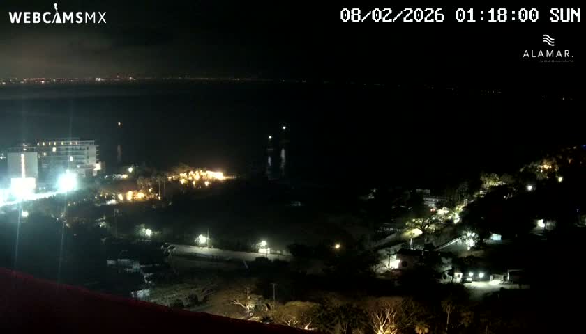 Nuevo Vallarta, Alamar Vallarta Playa La Manzanilla Beach Live Cam - Bahia de Banderas, Nayarit, Mexico
