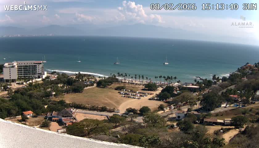 Nuevo Vallarta, Alamar Vallarta Playa La Manzanilla Beach Live Cam - Bahia de Banderas, Nayarit, Mexico