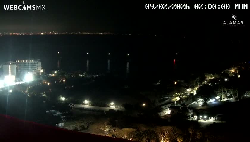 Nuevo Vallarta, Alamar Vallarta Playa La Manzanilla Beach Live Cam - Bahia de Banderas, Nayarit, Mexico
