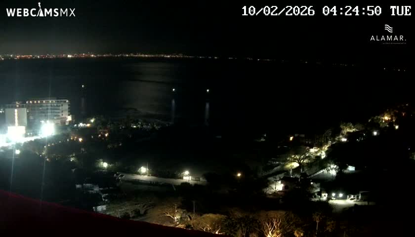 Nuevo Vallarta, Alamar Vallarta Playa La Manzanilla Beach Live Cam - Bahia de Banderas, Nayarit, Mexico