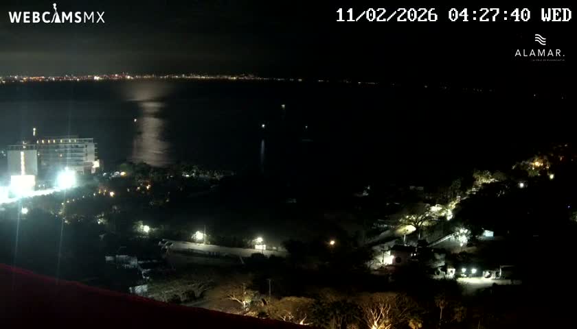 Nuevo Vallarta, Alamar Vallarta Playa La Manzanilla Beach Live Cam - Bahia de Banderas, Nayarit, Mexico