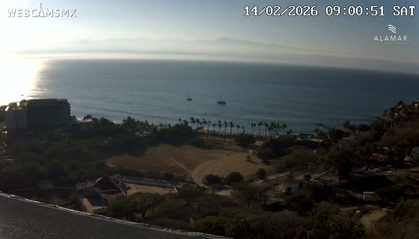Nuevo Vallarta, Alamar Vallarta Playa La Manzanilla Beach Live Cam - Bahia de Banderas, Nayarit, Mexico